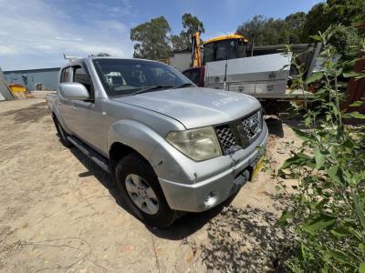 2010 UNKNOWN nissan navara d40 st IN AUCTION AT LLOYDS dual cab utility for sale in Carrara